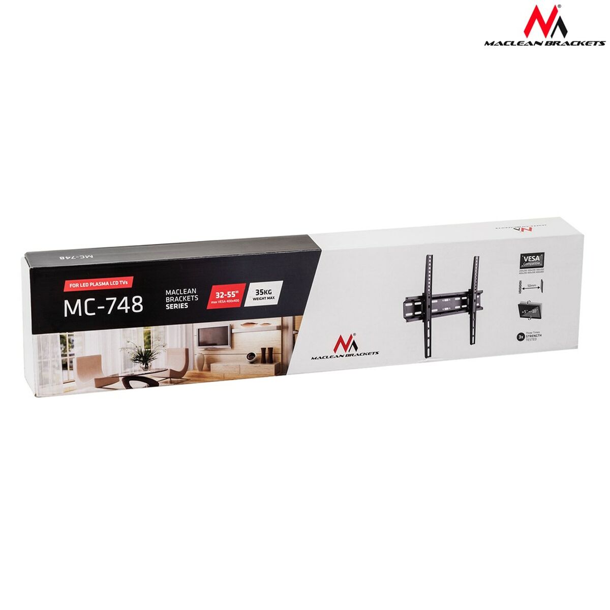 Stenski nosilec MacLean MC-748 32" 60" 85" 100"